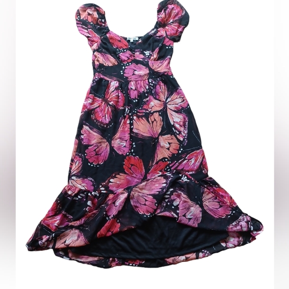 MIMI CHICA DRESS WOMEN SIZE M MULTICOLOR LONG - Picture 6 of 10